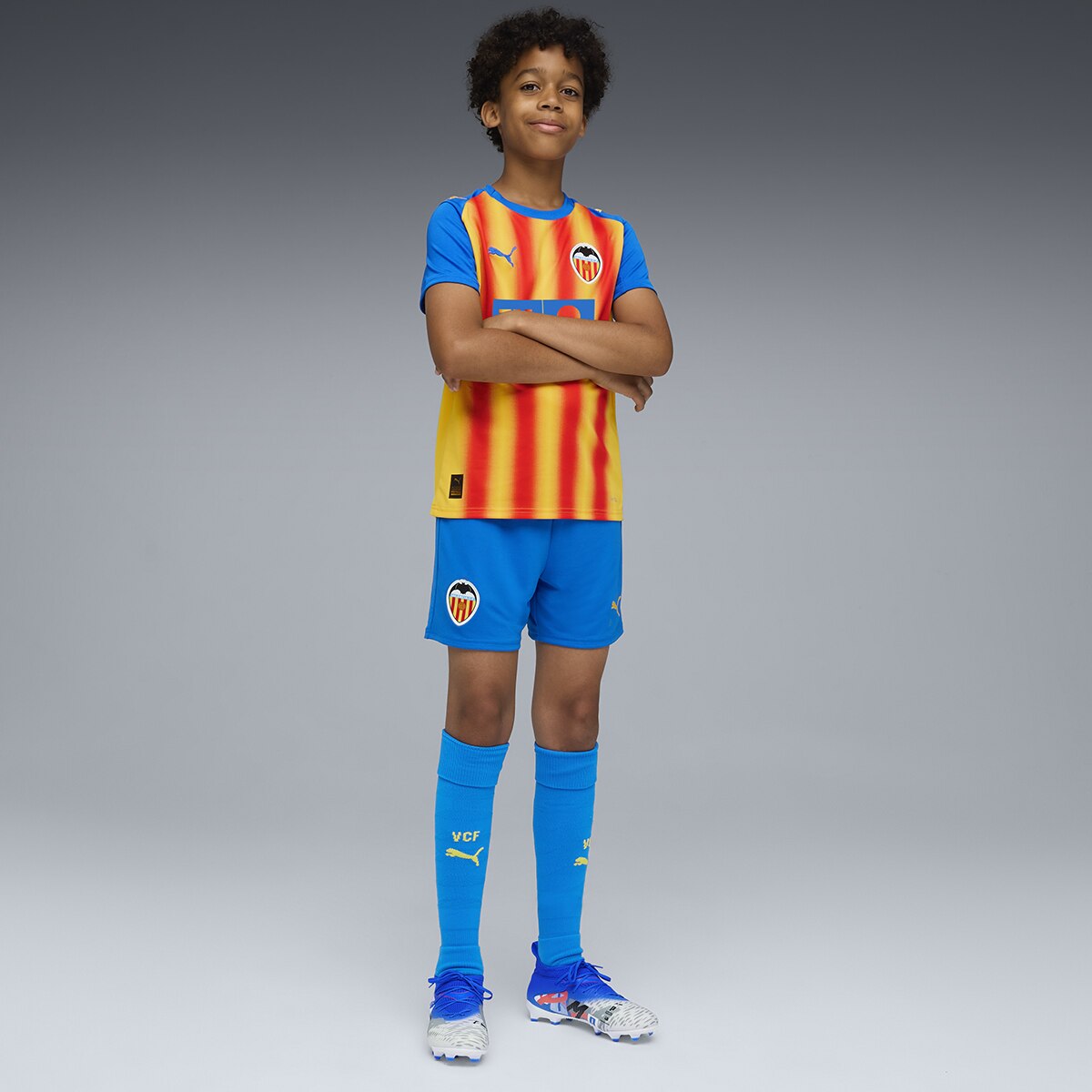 Calções de Homem VCF Shorts Replica Jr Azul-6