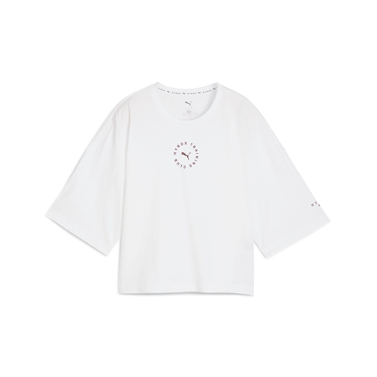 T-shirt x Hyroxped Lifestyle de Mulher Branco-4