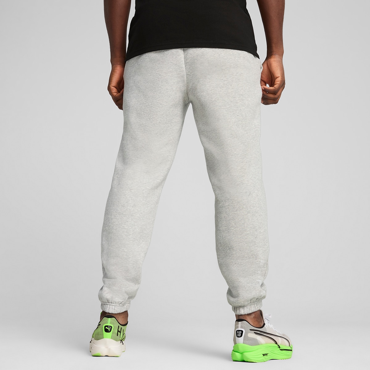 Calças Unissexo X Hyrox Fleece Sweatpant Unissexo Cinzento-2
