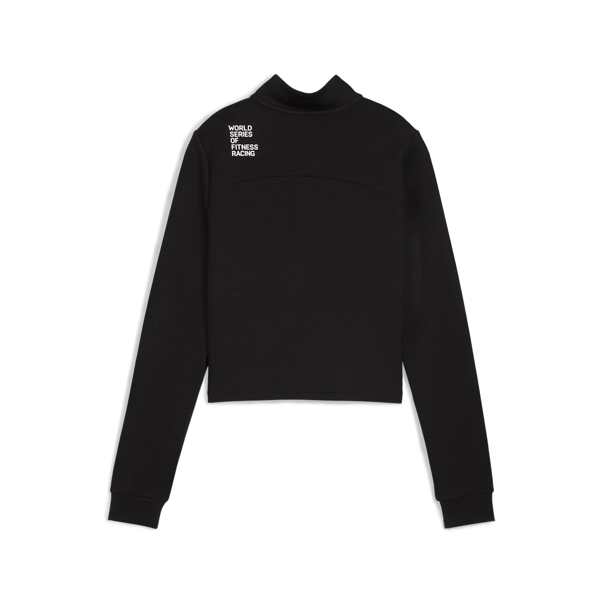 Sweatshirt x Hyrox Cloudspun 1/4 ZIP de Mulher Preto-6