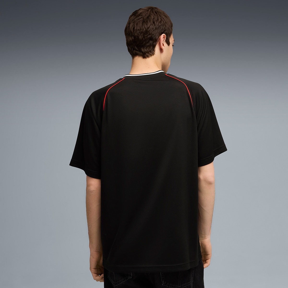 T-shirt ESS Football Jersey Unissexo Preto-2