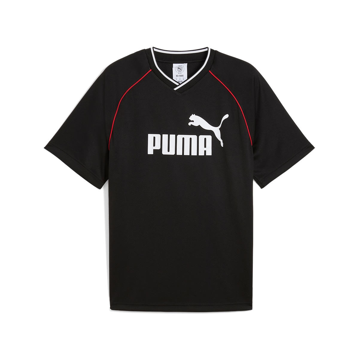 T-shirt ESS Football Jersey Unissexo Preto-6
