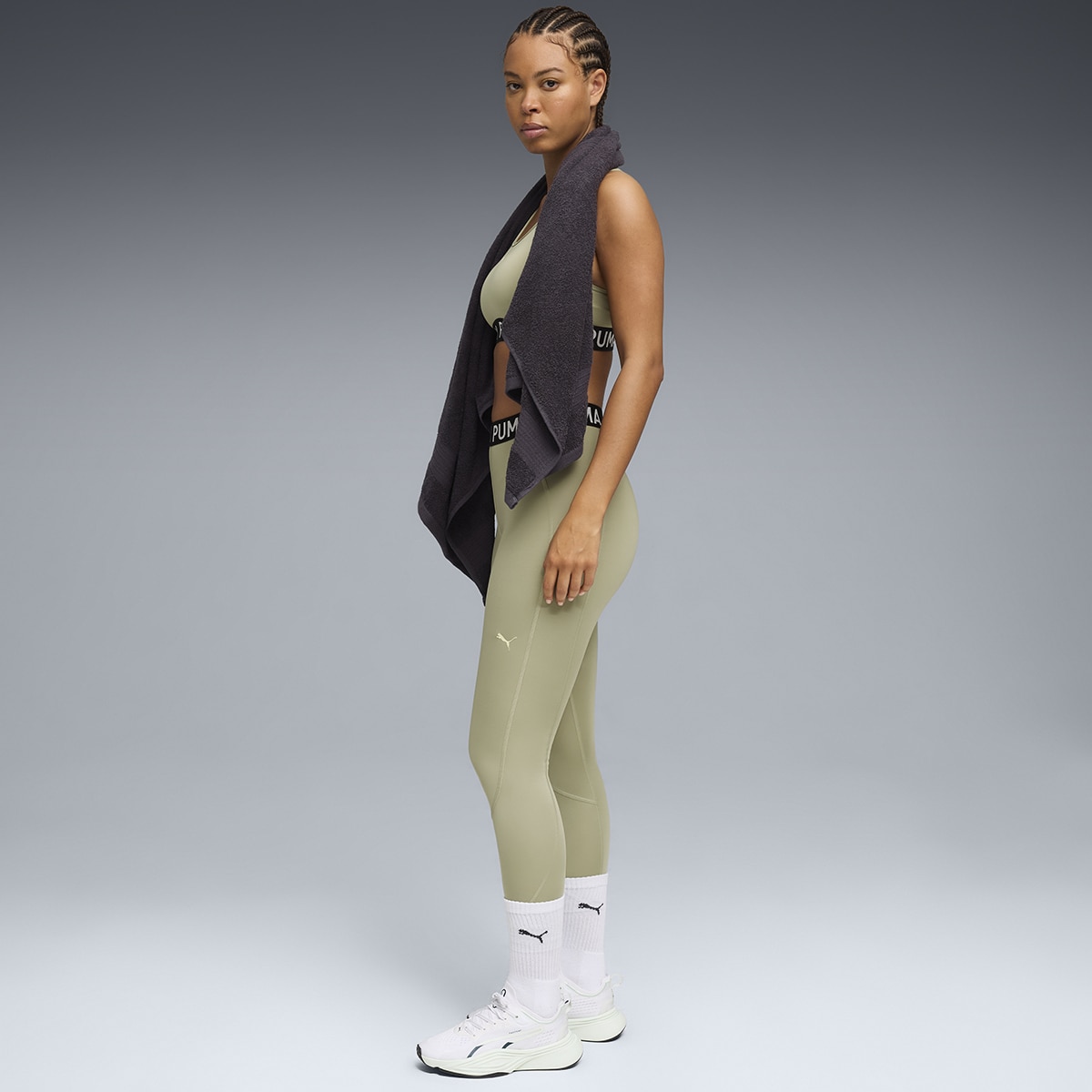 Leggings W Strong - HW FL de Mulher Verde-5