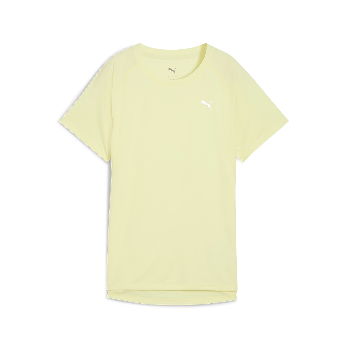 T-shirt de Mulher W Run Velocity (Poly) Amarelo-4