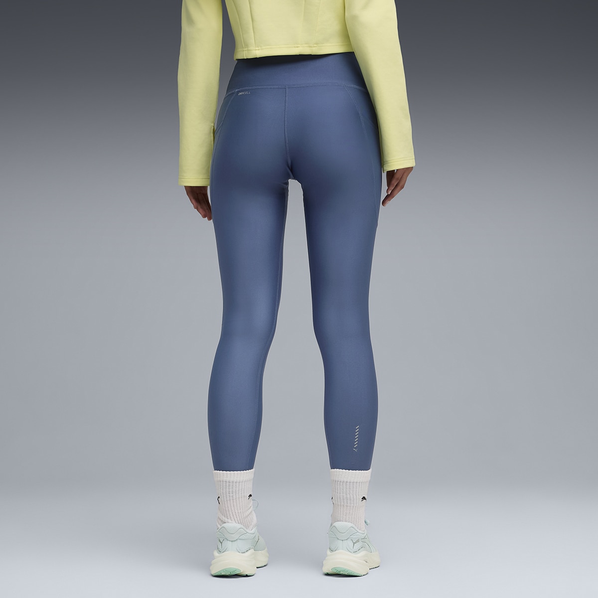 Leggings W Run Velocity FL de Mulher Azul-6