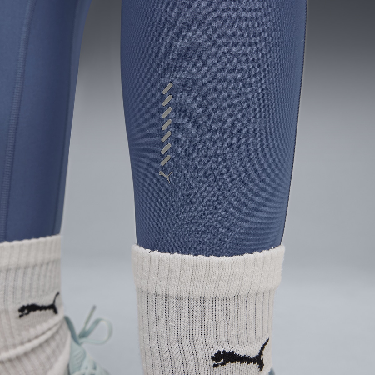 Leggings W Run Velocity FL de Mulher Azul-7