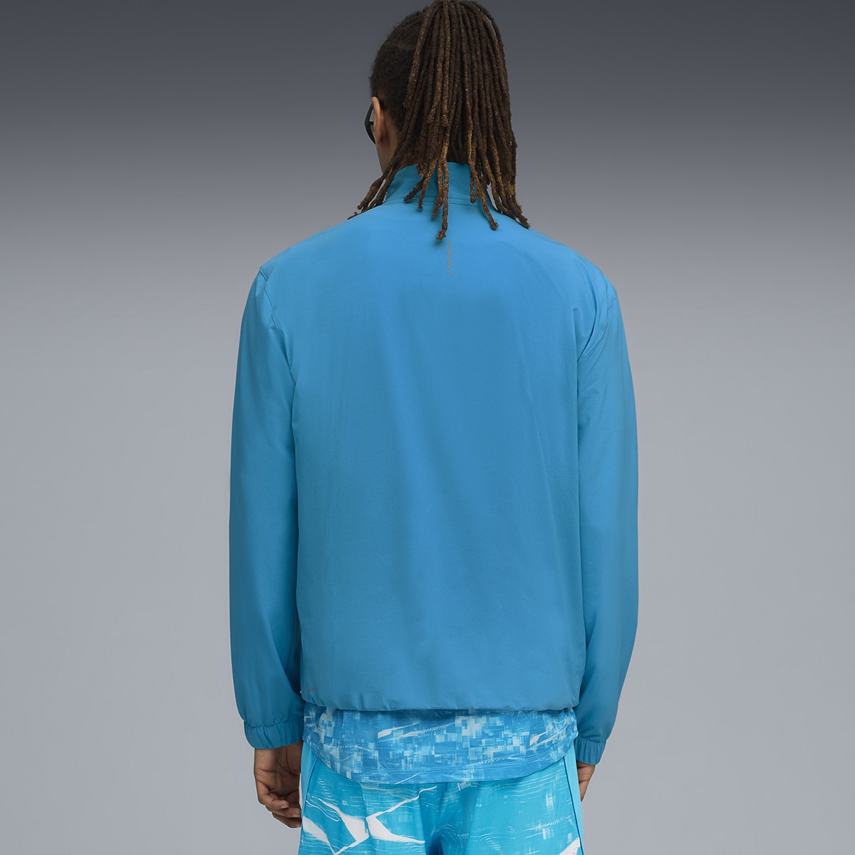 Casaco Run Velocity Woven de Homem Azul-4