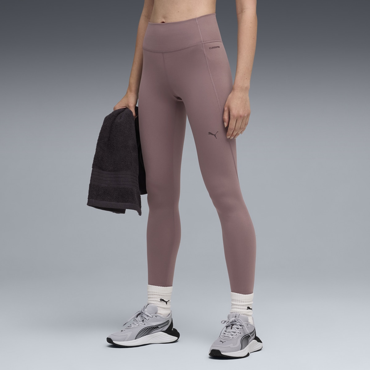Leggings W Cloudspun - HW FL de Mulher Castanho-3