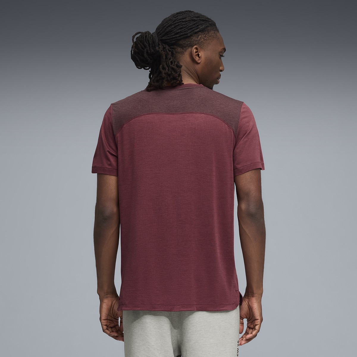 T-shirt M Cloudspun de Homem Vermelho-4