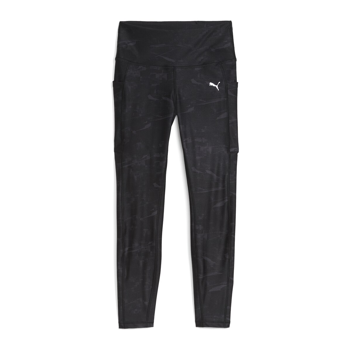 Leggings W Run Velocity AOP de Mulher Preto-1