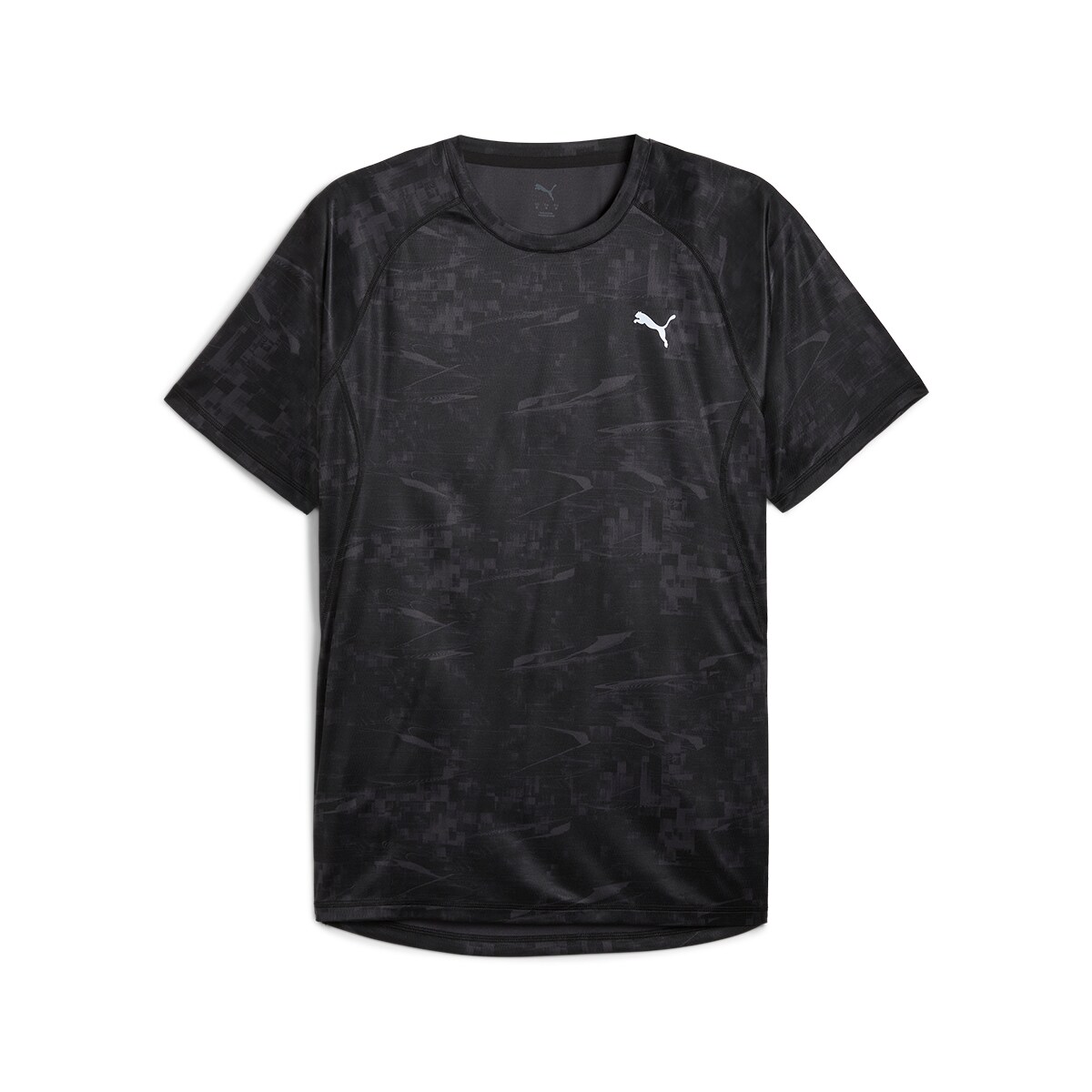 T-shirt de Homem M Run Velocity AOP Preto-6