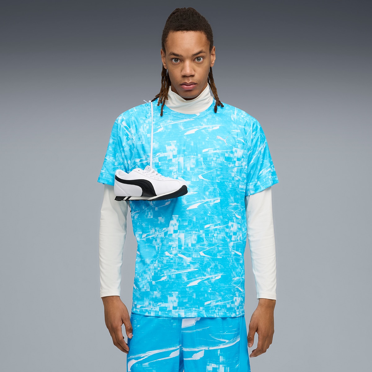 Imagem 0 de T-shirt M Run Velocity AOP de Homem