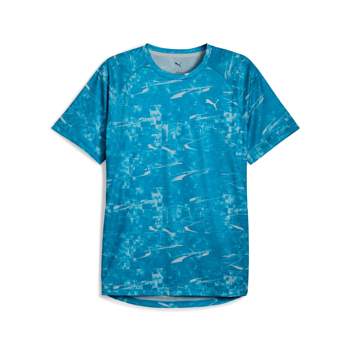 T-shirt M Run Velocity AOP de Homem Azul-3