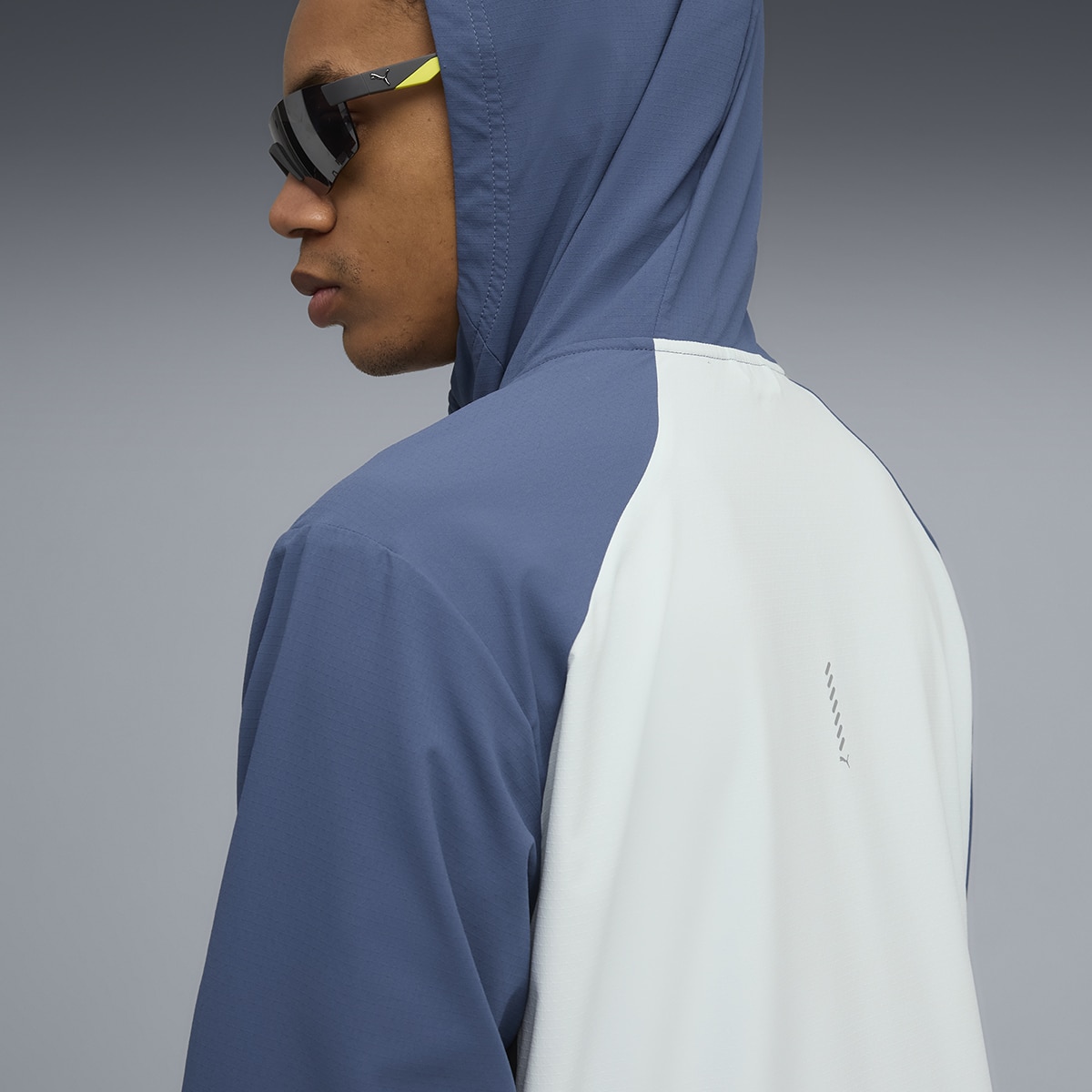 Sudadera con cremallera M RUN ULTRAWEAVE HOODED Unisex Puma Azul