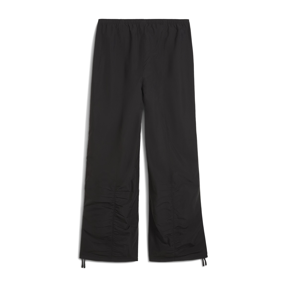 Calças Wardrobe ESS Parachute Woven op de Mulher Preto-2