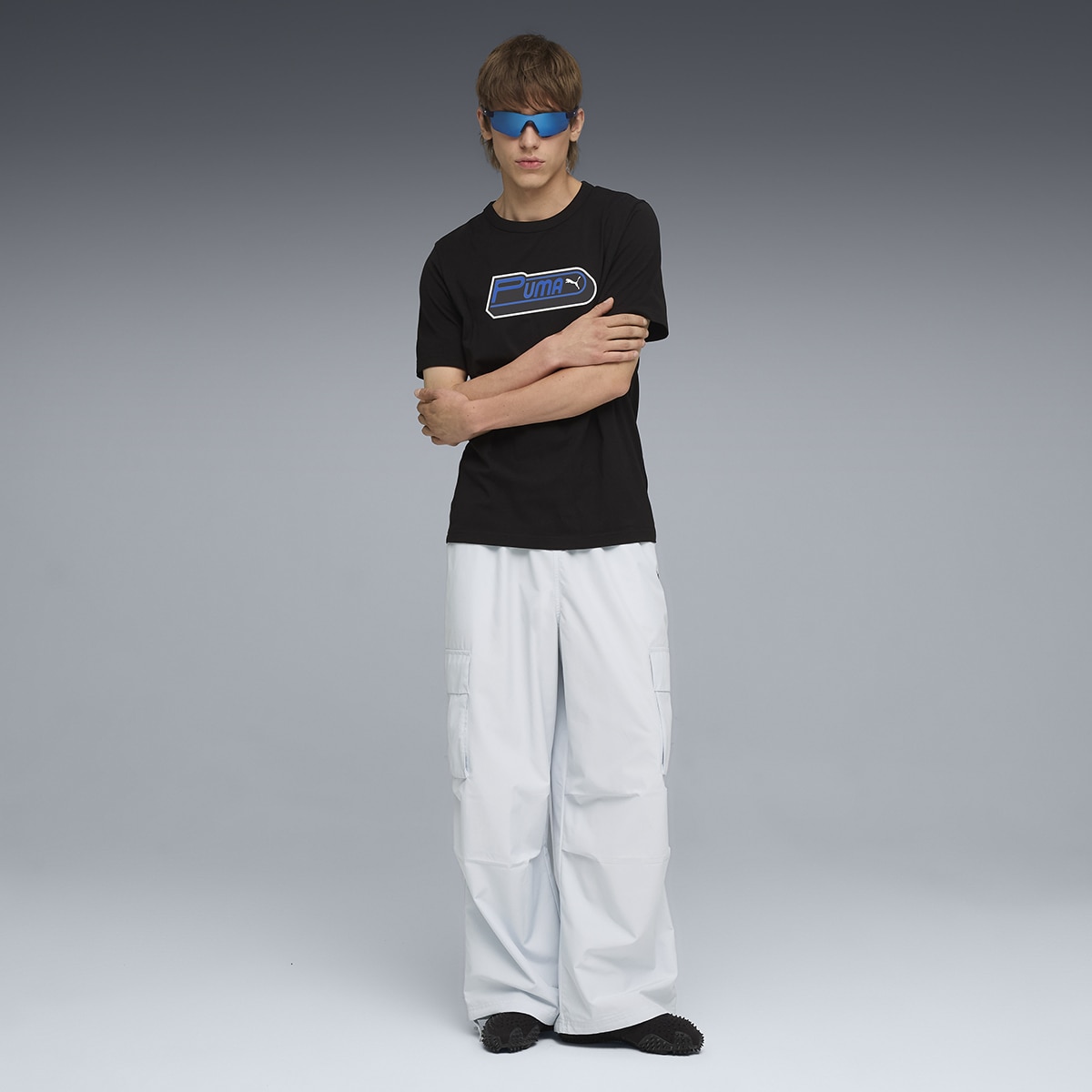 T-shirt Future.Puma.Archive Graphic Relaxed Unissexo Preto-5