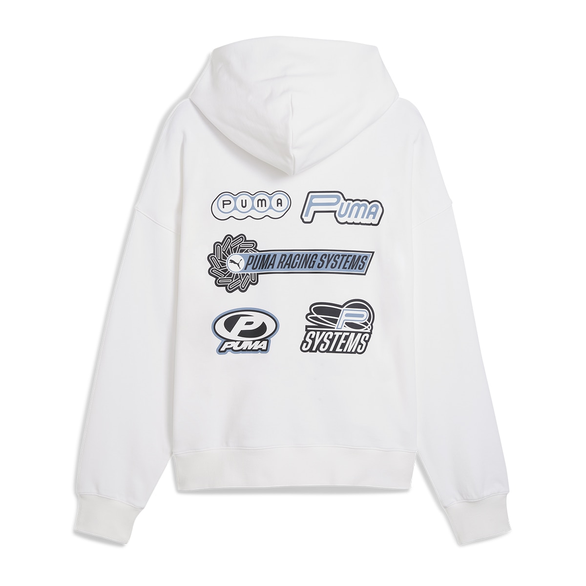 Sweatshirt Future.Puma.Archive Graphic Boxy TR Unissexo Branco-2