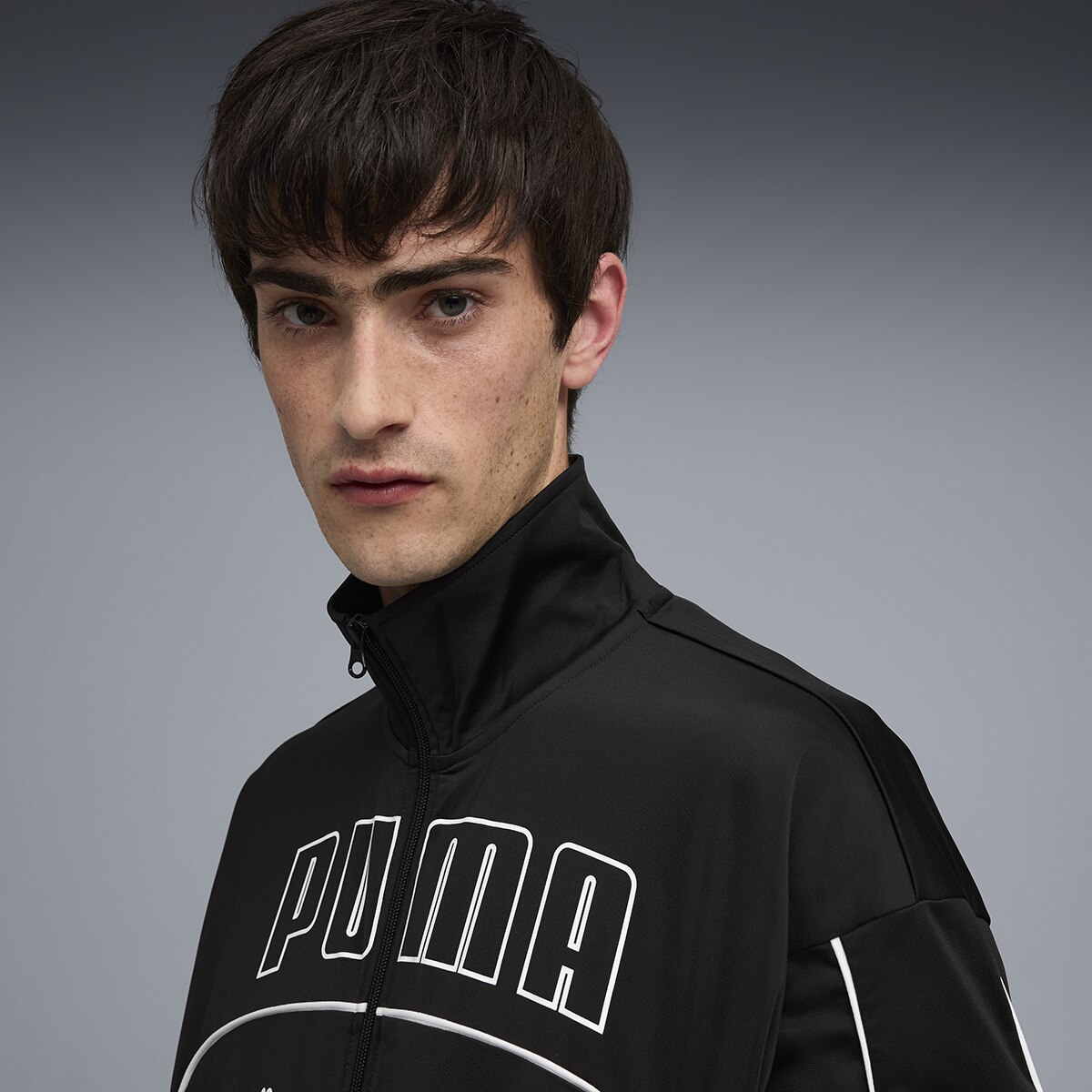 Casaco Future.Puma.Archive Relaxed Track Unissexo Preto-4