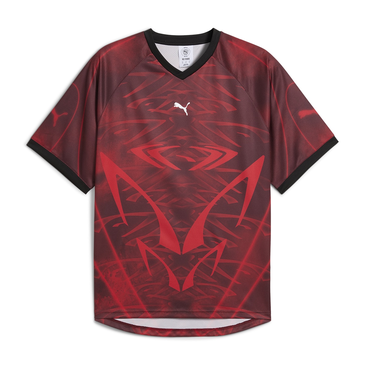 T-shirt Pumatech Street X AOP Relaxed Football Jersey Unissexo Vermelho-1