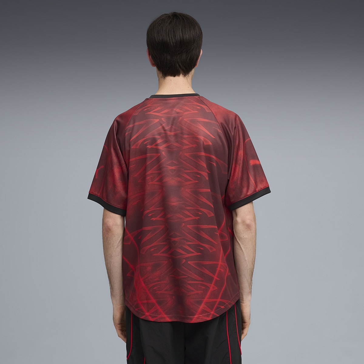 T-shirt Pumatech Street X AOP Relaxed Football Jersey Unissexo Vermelho-4