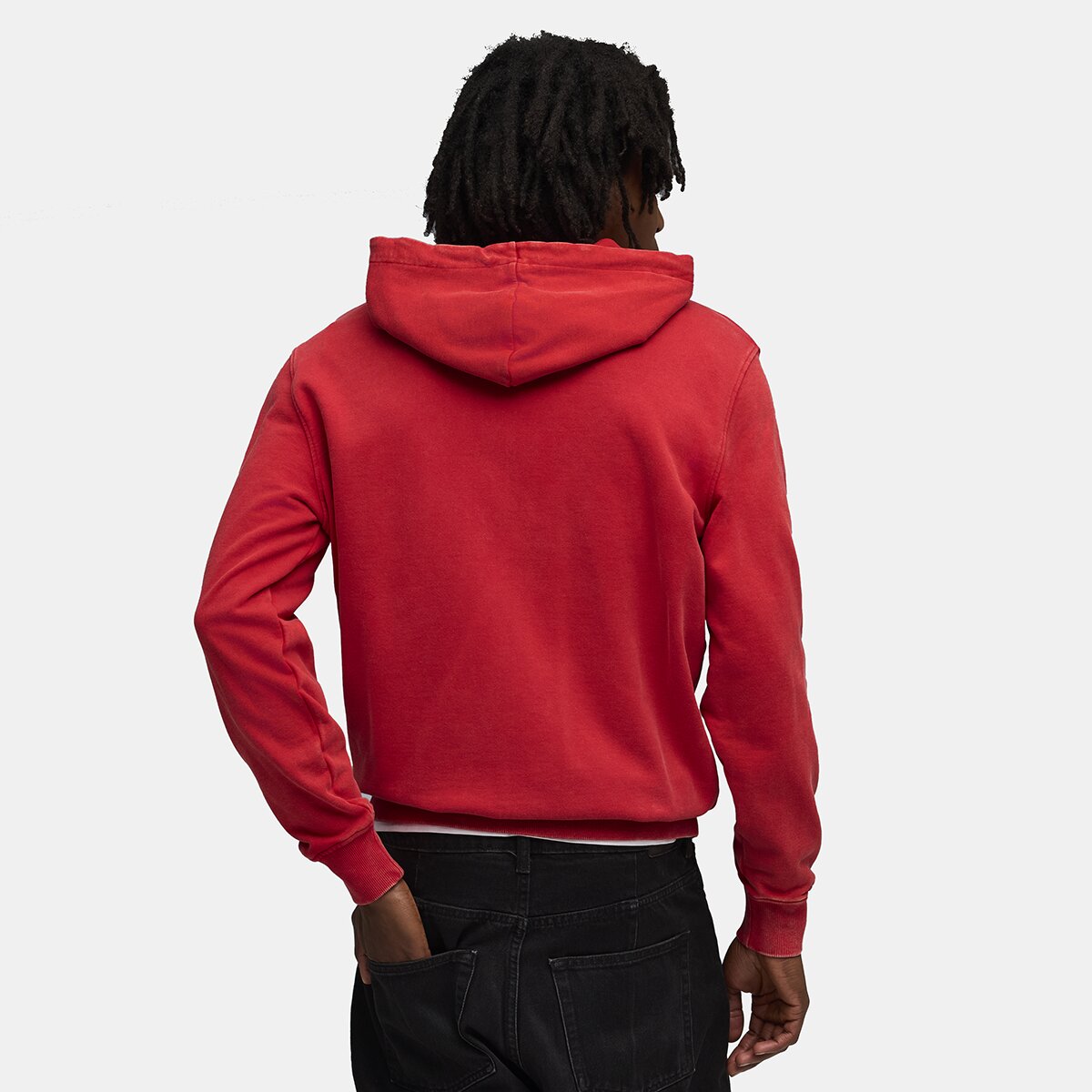 Sweatshirt com Fecho de Correr Ferrari Sportswear Hooded Sweat Unissexo Vermelho-4