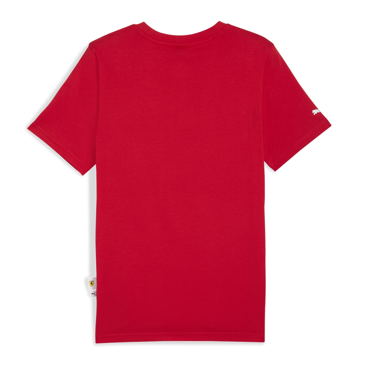 T-shirt Ferrari Sportswear Tonal Shield Unissexo Vermelho-2