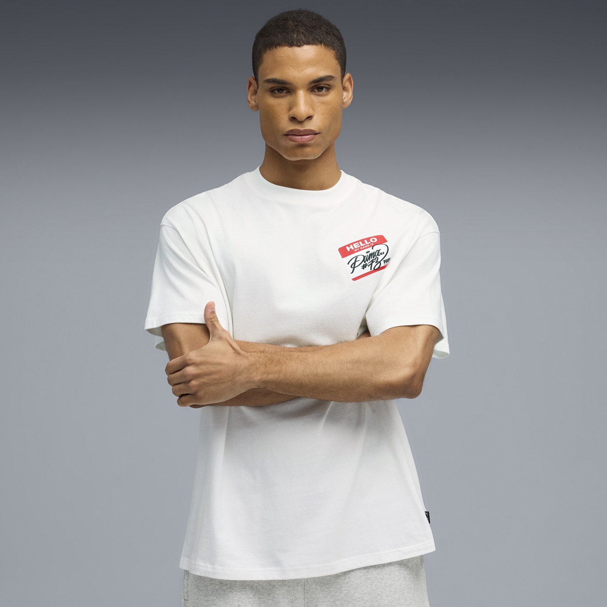 T-shirt HooperHotline I Unissexo Branco-3