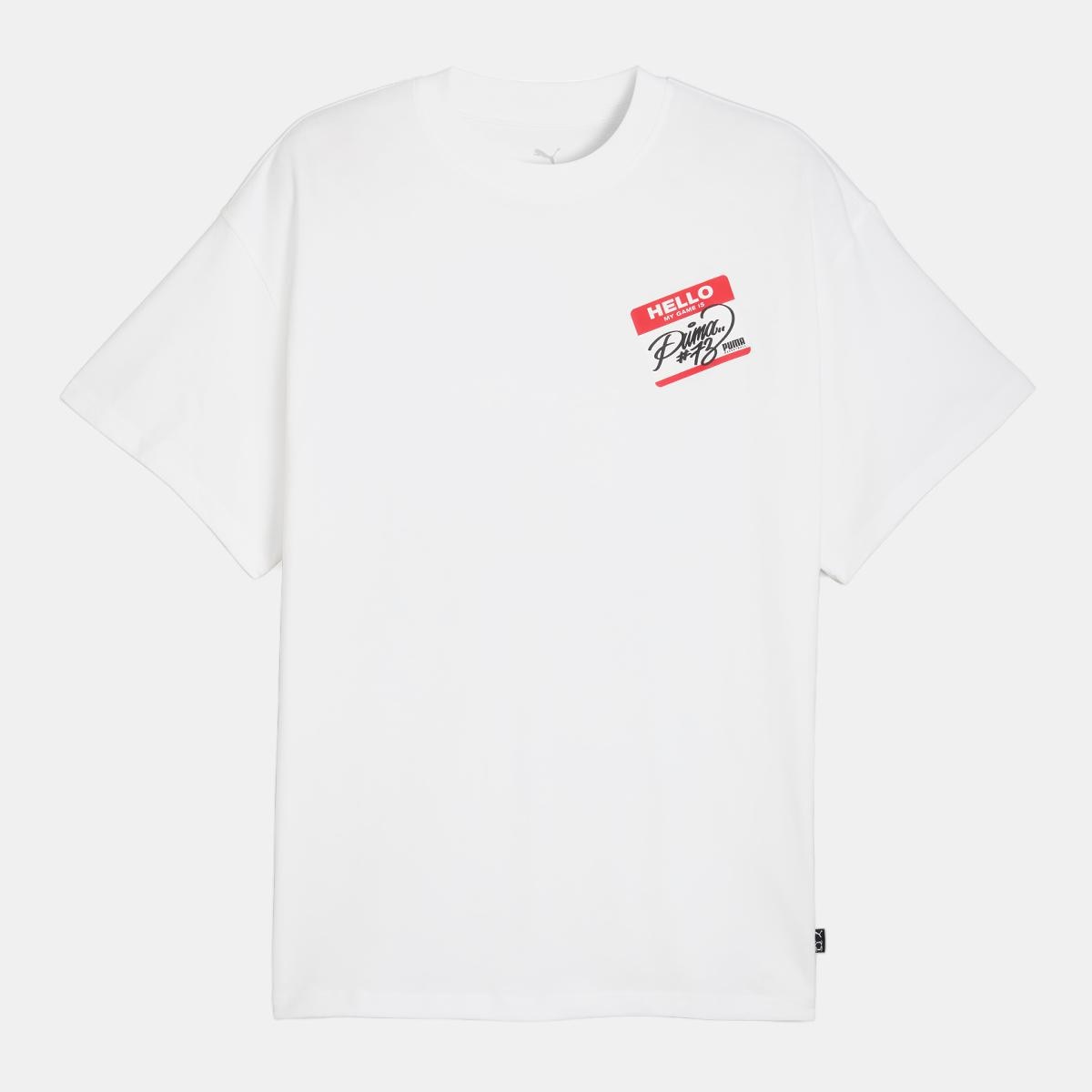 T-shirt HooperHotline I Unissexo Branco-7