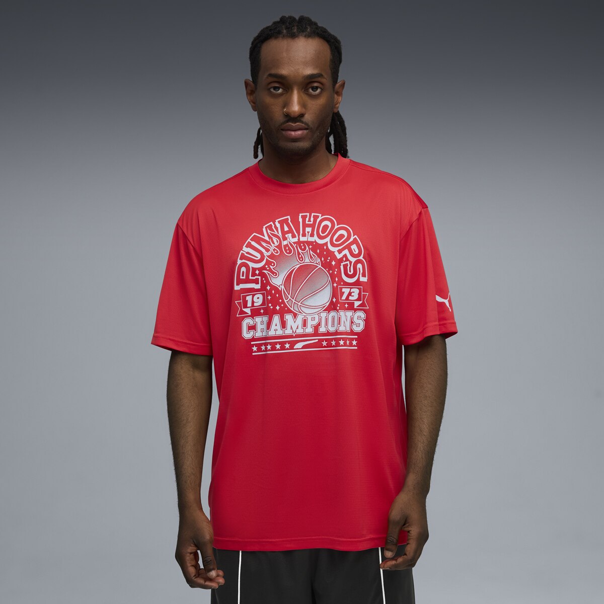 T-shirt Hoopaverse 1 Unissexo Vermelho-2