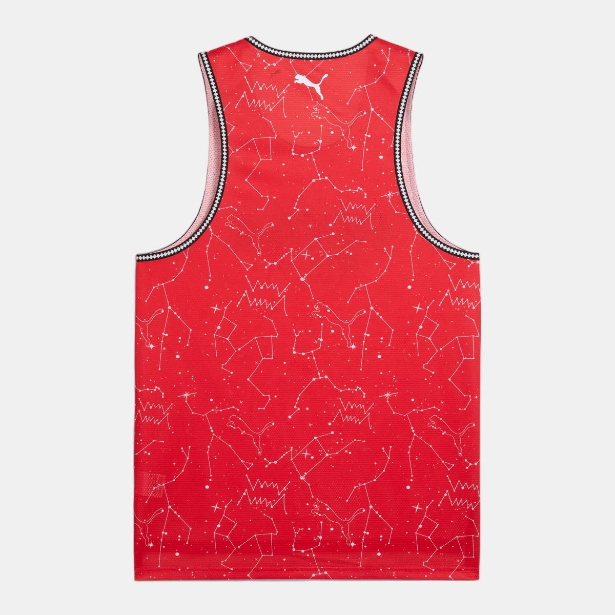 T-shirt Hoopaverse Jersey Unissexo Vermelho-8