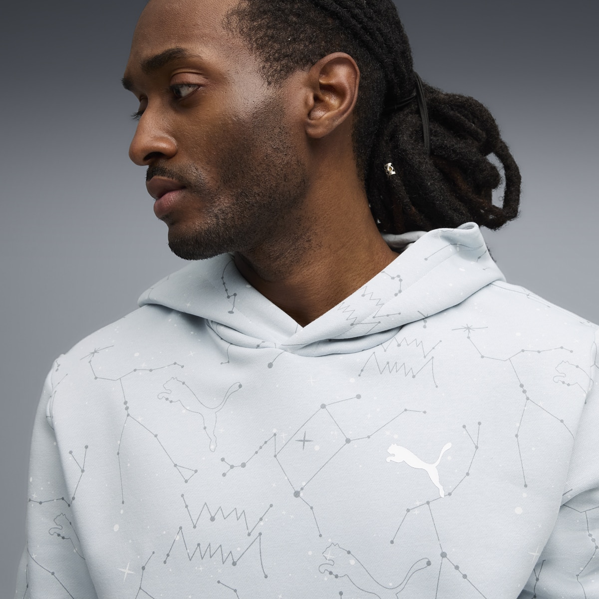 Sweatshirt Hoopaverse Pullover Unissexo Cinzento-4