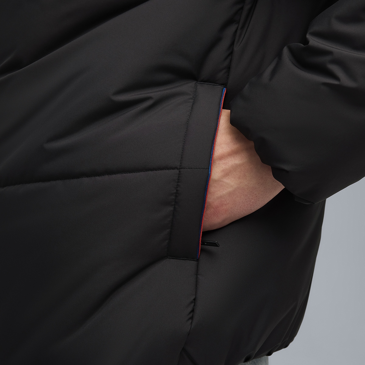 Blusão Acolchoado BMW MMS ESS+ Puffer Unissexo Preto-7