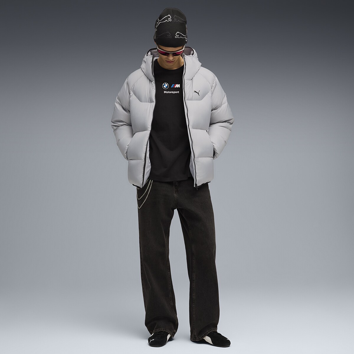 T-shirt BMW MMS ESS+ Logo II Unissexo Preto-5