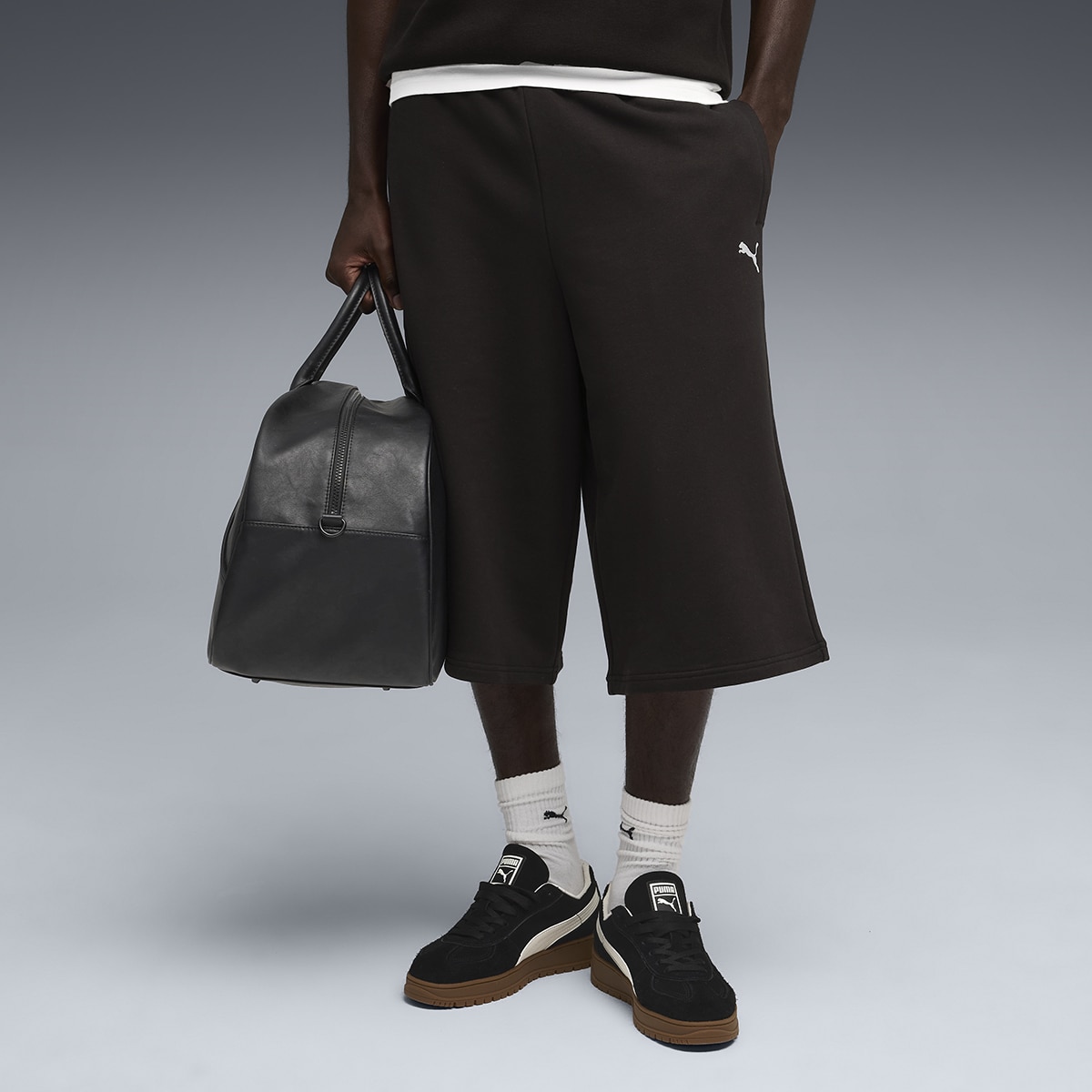 Calções Wardrobe ESS Relaxed Jorts 16" TR Unissexo Preto-3