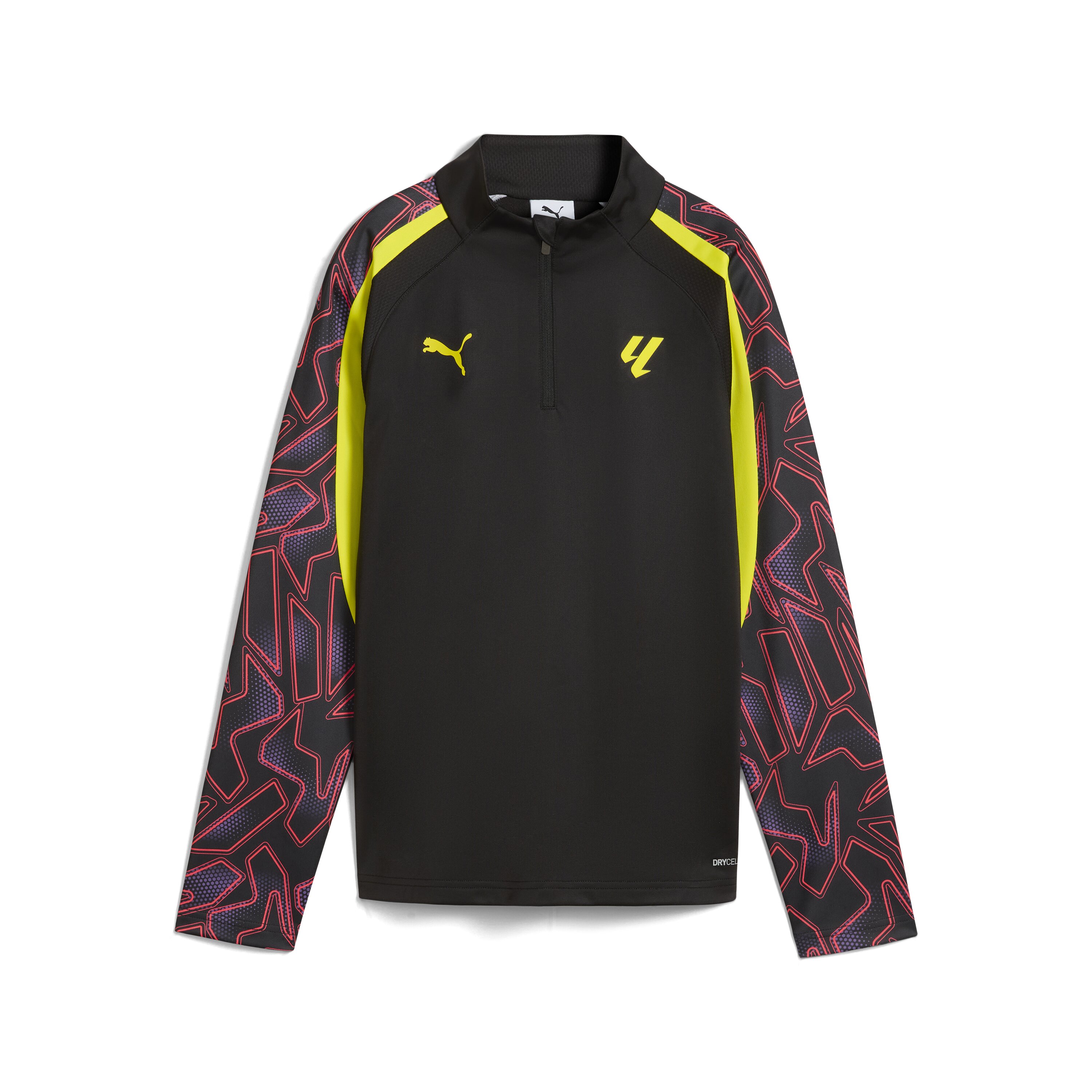 Sudadera de niños LaLiga 1/4 ZIP 1 Jr Puma - Blanco Blanco-1