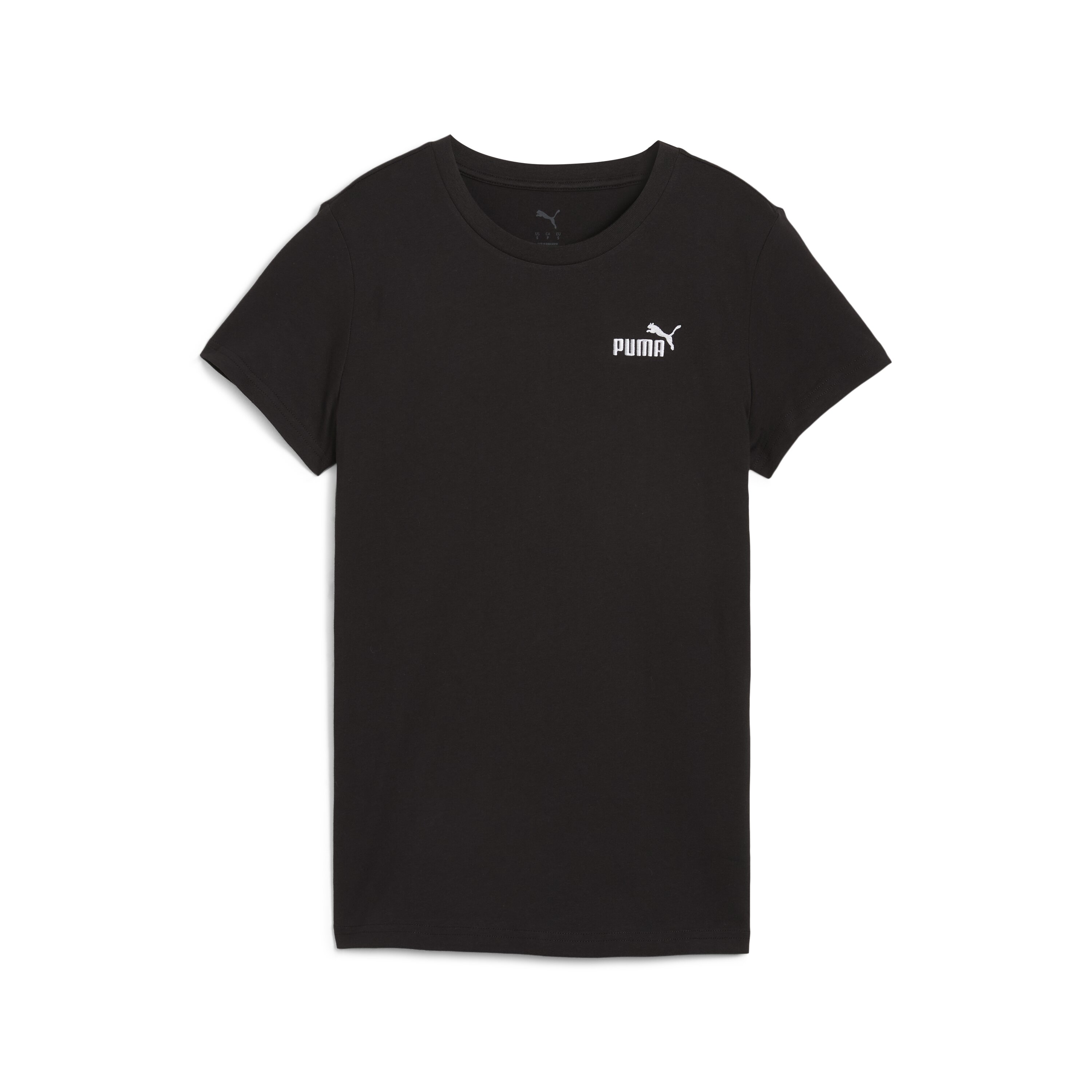 T-shirt ESS Small No. 1 Logo de Mulher Preto-6