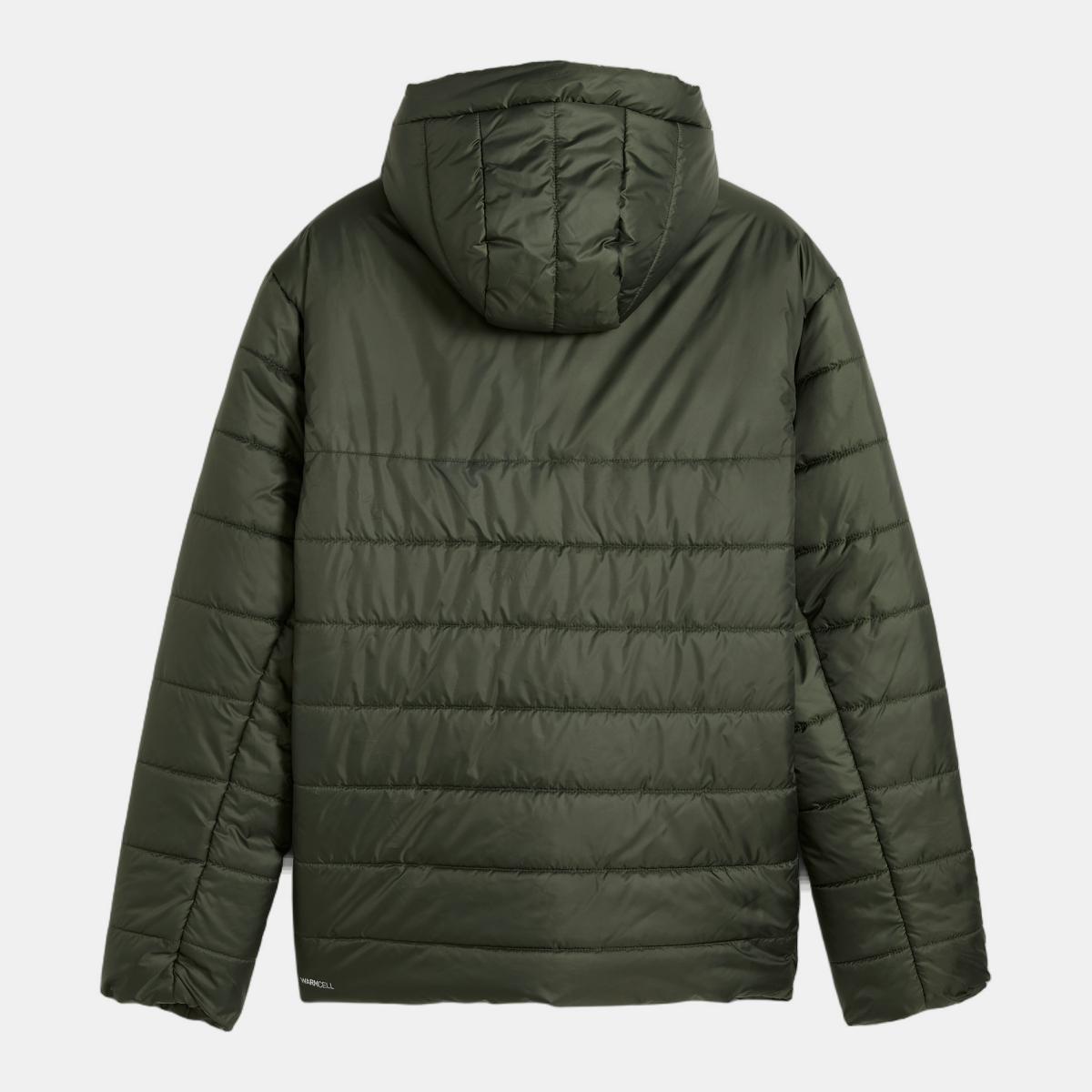 Sobretudo ESS Hooded Padded Unissexo Verde-7