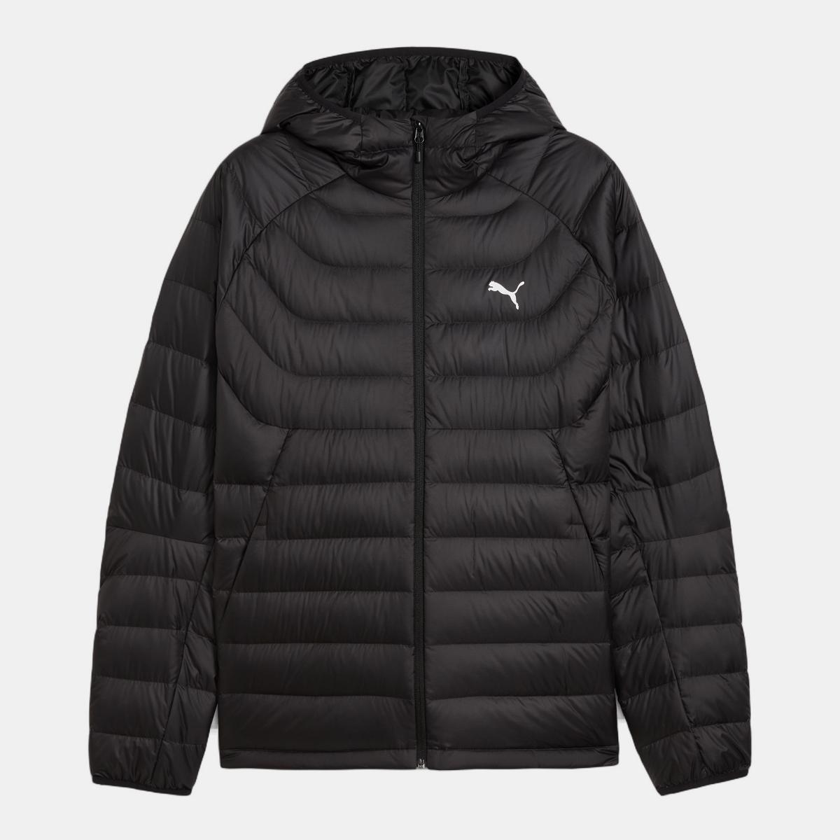 Sobretudo Packlite Hooded Down Unissexo Preto-6