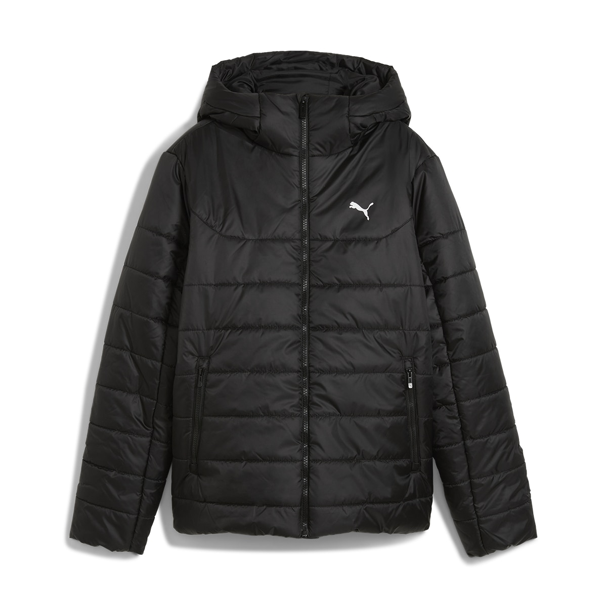 Sobretudo ESS Hooded Padded de Mulher Preto-1