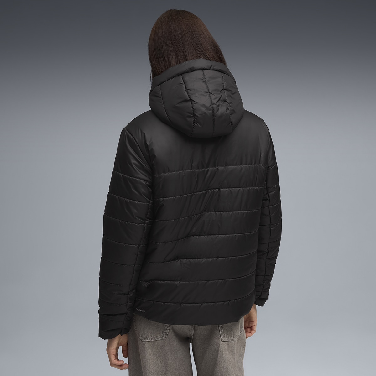 Sobretudo ESS Hooded Padded de Mulher Preto-4