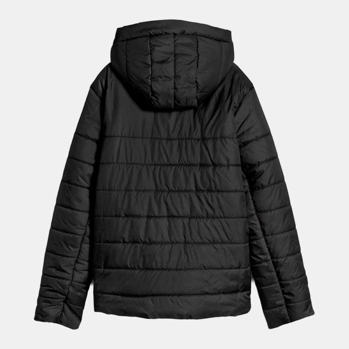 Sobretudo ESS Hooded Padded de Mulher Preto-7