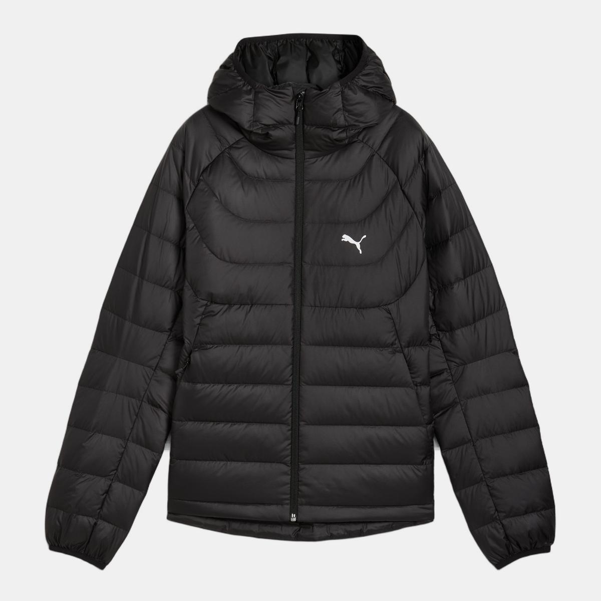 Sobretudo Packlite Hooded Down de Mulher Preto-6