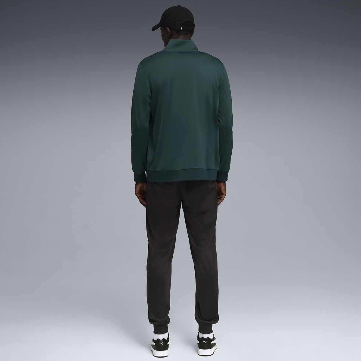 Fato de Treino Poly Colorblock de Homem Verde-4