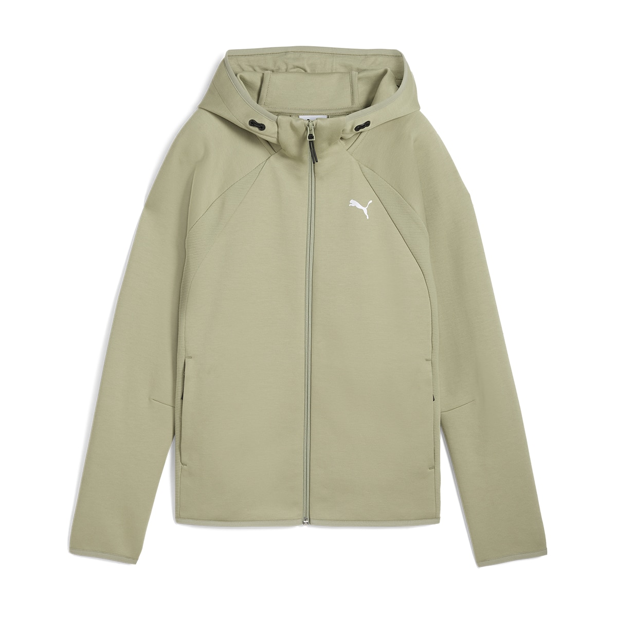 Sweatshirt Evostripe Full-Zip de Mulher Verde-1