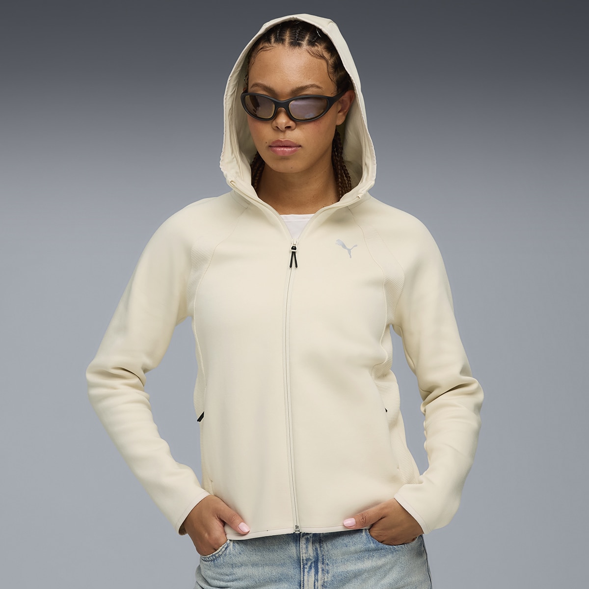 Sudadera EVOSTRIPE Full-Zip DK de Mujer Puma · Puma · El Corte Inglés
