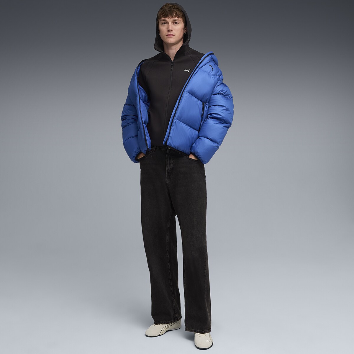 Sweatshirt Evostripe FZ Unissexo Preto-5