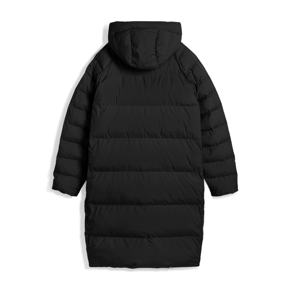 Parka Mono Hooded de Mulher Preto-1