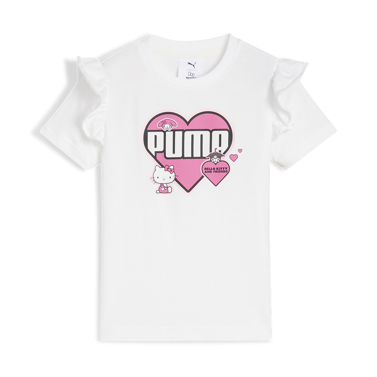 Imagem 0 de T-shirt de Menina X Hello Kitty & Friends Ruffle