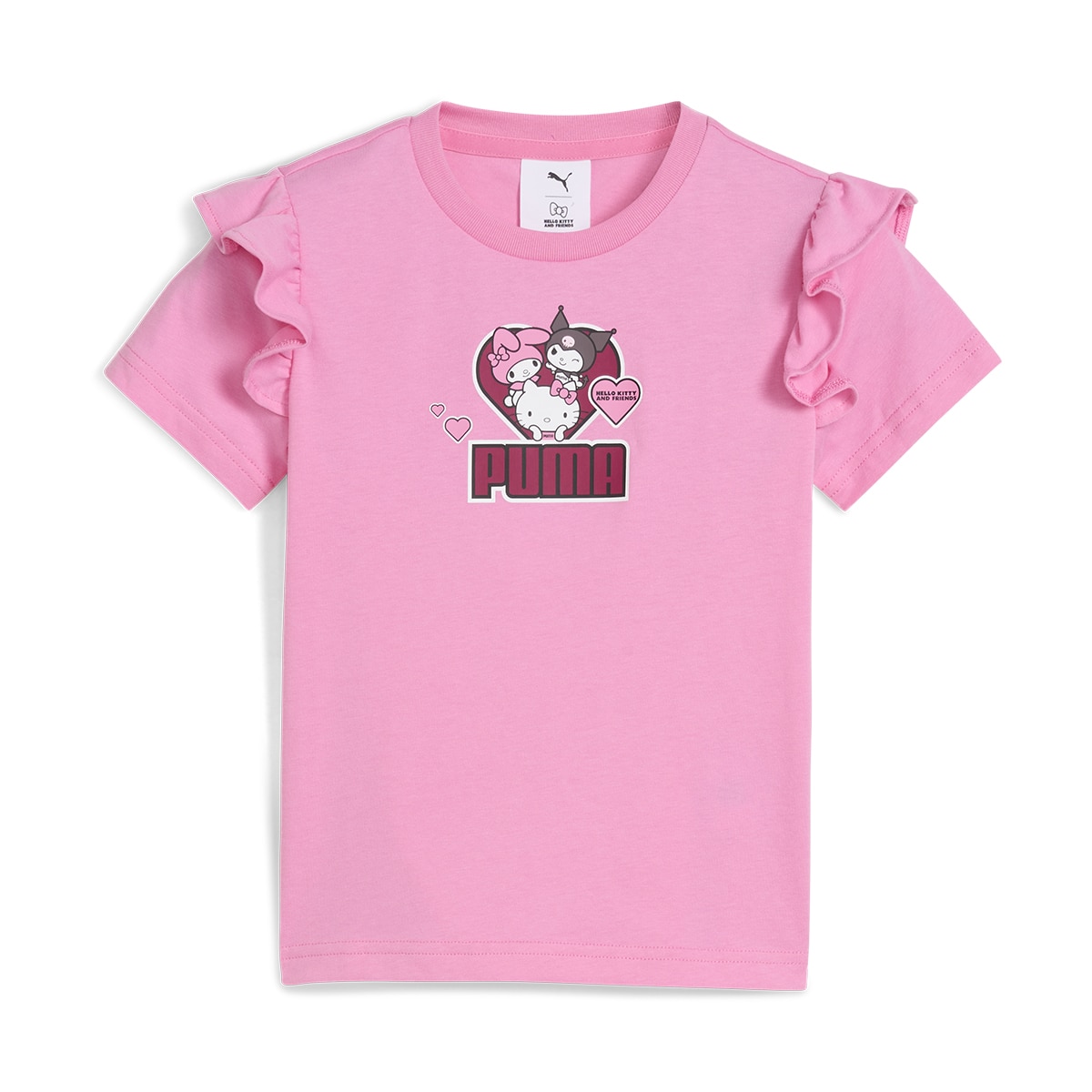 Imagem 0 de T-shirt de Menina X Hello Kitty & Friends Ruffle