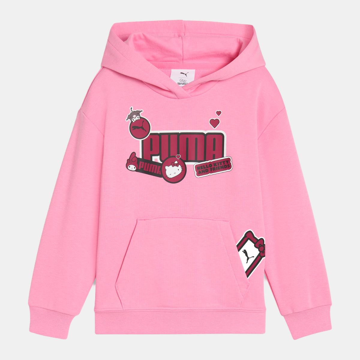 Sweatshirt de Criança X Hello Kitty & Friends Relaxed Graphic TR Rosa-3
